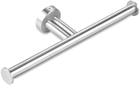 Double Roll Toilet Paper Holder Wall Mount for Bathroom Kitchen