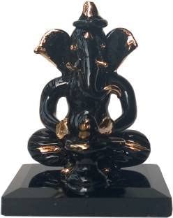 Statuette Shivlingam du père Shiv murti cristal fait main 14cm