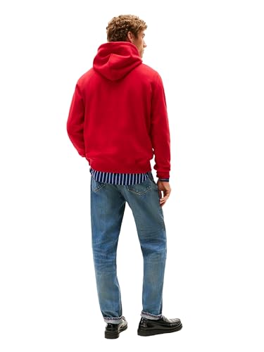 Tommy Hilfiger Men's Medium Weight Solid Fleece Hoodie Sweatshirt, Also Available in Big & Tall4