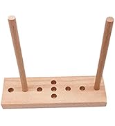 Bow Maker for Ribbon for Wreaths, Wooden Ribbon Bow Maker Tool for Making Gift AA6