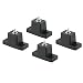 AMGSH 4 Pack Rubber Vibration Isolator Mounting Bracket for Air Conditioner Condenser Mounting Bracket for Outdoor Mini Split