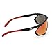 Sunglasses Adidas Sport SP 0001 01L Shiny Black/Roviex Mirror Lens + 2nd Orang