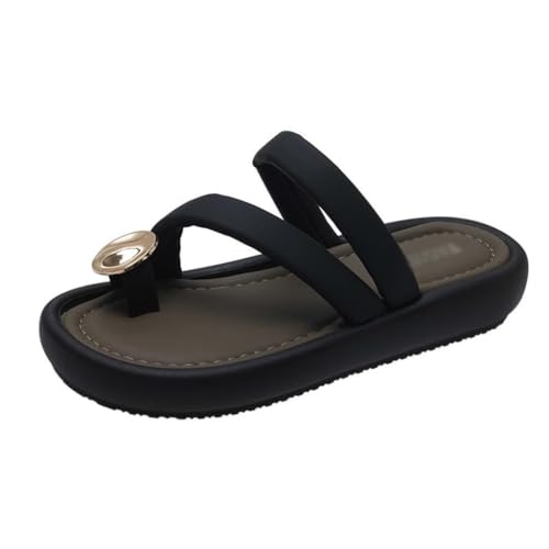 HBJWOV Diamond Clipped Sandals for Wearing Thick Soles on The Outside Wih A and Sandals