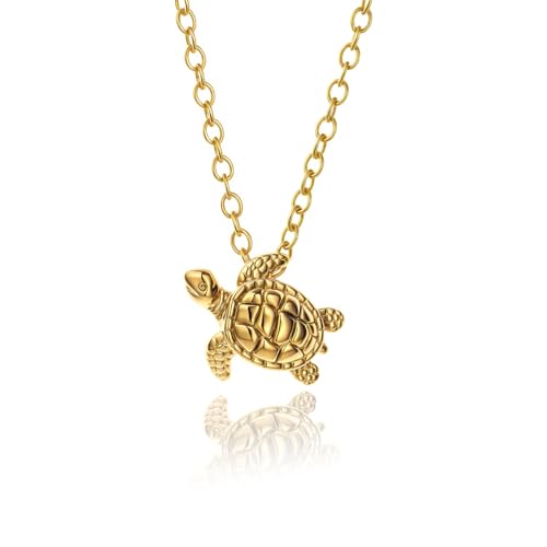 14K Gold Charm Necklace, Dainty 3D Animal Pendant Collection with Bear, Dancer, Bunny, Ballerina Shoe Charms for Dance Recital Gifts Friends Birthday, Anniversary