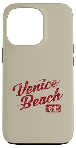 ヴェネツィアビーチ カリフォルニア レトロ ヴィンテージ アンティーク調デザイン スマホケース iPhone 13 Pro 用