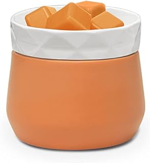 SALUBRITO Electric Wax Burner Ceramic, 3 in 1 Wax Melt Burner for Scented Wax, Essential Oils, Candle, Oil Burner for Home Bedroom Office