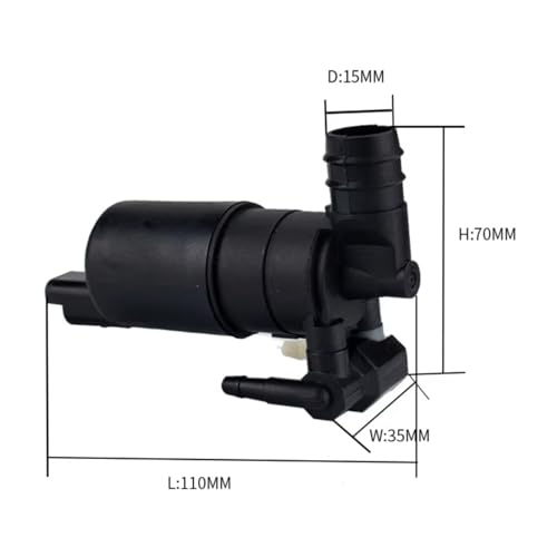 Pompe double lave-glace efficace pour Dacia Duster et Logan - 5