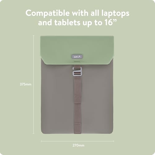 Funda para portátil universal Mous 16 pulgadas Sage miniatura 3