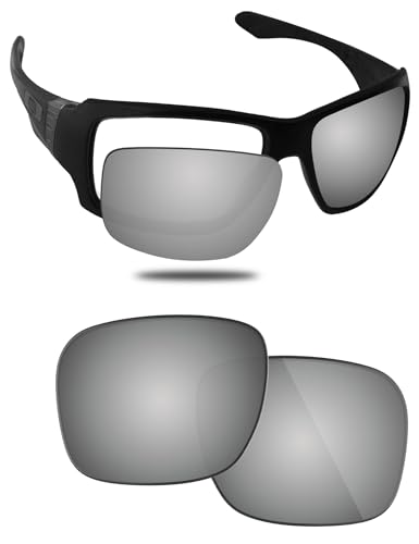 Image of Fiskr Polarized Lenses Replacement Compatible with Oakley Big Taco Sunglasses, Impact Resistant & Perfect Fit