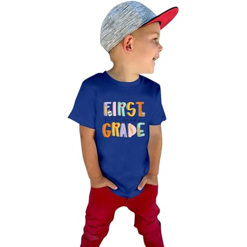 Toddler Kid Summer Back to School Clothes Little Girls Boys First Day of Kindergarten Shirt Teen Cute School Days Graphic Tee3