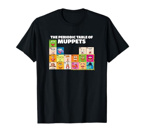 Disney The Muppets Periodic Table Of The Muppets T-Shirt