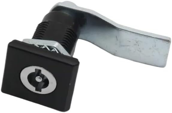 Zinc Alloy Tongue Lock S-Core Distribution Box Marine Waterproof Black Square Industrial Movable