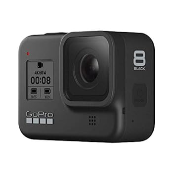 Câmera GoPro HERO8 Black à Prova D’água 12MP 4K Wi-Fi - Preto