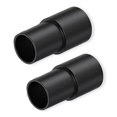 Image of 2 Packs Vacuum Hose Adapter, 1-3 /8 inch to 1-1 /4 inch (35mm to 32mm), Compatible with 35mm OD Tubes & 32mm ID Vacuum Attachment