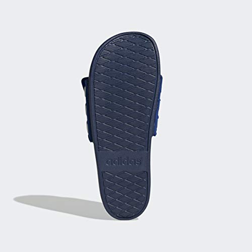 Image of Adidas Men ADILETTE COMFORT ADJ Synthetic Swim Slide FTWWHT /SCARLE /ROYBLU | GTD10