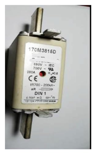 Fusible 170M3816D 1 pièces composant de rechange pour maintenance de système électrique