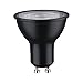 Produktbild Paulmann 28751 LED Lampe Reflektor RAL9004 7W dimmbar Leuchtmittel Schwarz matt effizientes Licht Warmweiß 2700K GU10
