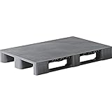 industriepalette gewicht Kunststoff-Kufenpalette | Farbe: Anthrazit