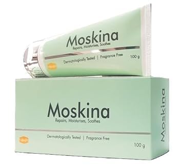 Moskina Moisturizing Cream, Fragrance Free, Dermatologically Tested, 100 G-image-18