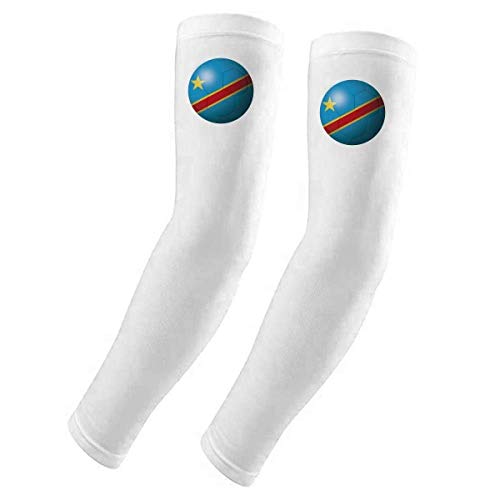 Guante con bandera del Congo DIYthinker para fútbol y deportes de equipo