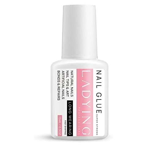 LADYING 15ML Nagelkleber für Kunstnägel Cover