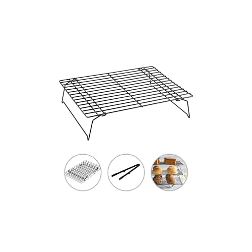 1Pcs Cooling Rack Baking, 13 x 9.6 inches Stackable Baking
