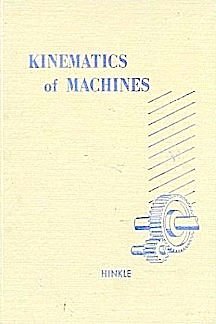 Kinematics of Machines B000H4KPLS Book Cover