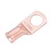 SELTERM UL Listed Heavy Duty Wire Lugs Battery Cable Ends Bare Copper Eyelets Tubular Ring Terminal Connectors