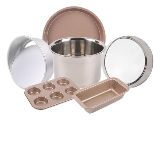 Diexgiy�x�[�L���O�c�[���Z�b�g�F�V�t�H���P�[�L�^�A�s�U�V�A���S�Ҍ����A�ƒ�p�A���^�I�[�u���A�N�b�L�[���p����� (�S�[���h 6�_�Z�b�g 2�i�i�C�t�A���R�b�v�A�G�b�O�^���g�^�t���j)