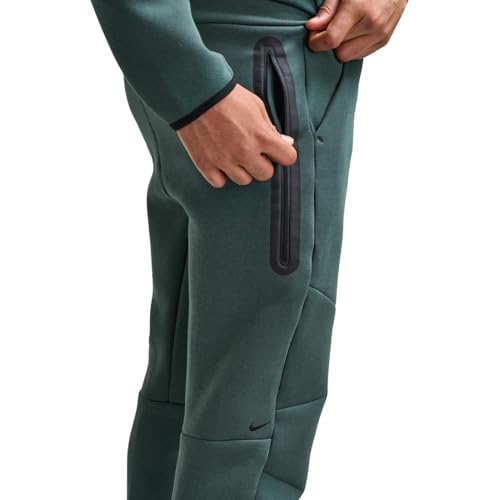 Nike Tech Men's Fleece Joggers Size- Medium Vintage Green3