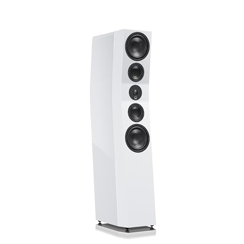 Image of SVS Ultra Evolution Titan 3-Way Tower Speaker with Quad 6.5" Woofers - Each (Piano Gloss White)