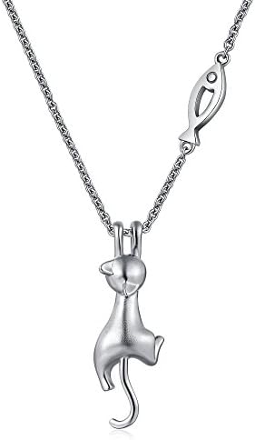 Lucky Cat Pendant Necklace 