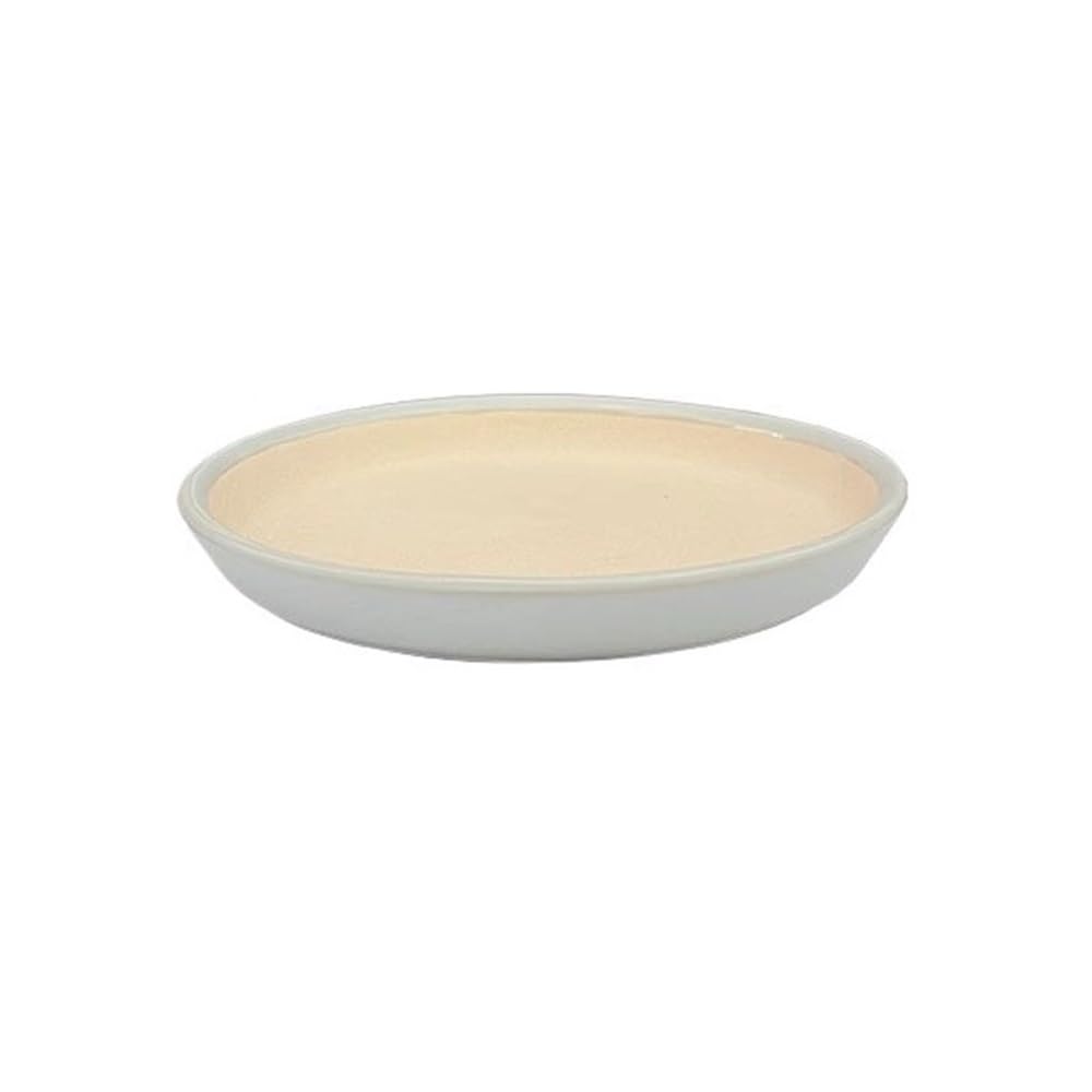 Versatile Sottovaso Rotondo in Ceramica for vasi da Fiori(Grijs)