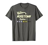 Call of Duty Nuketown Welcome Sign Video Game T-Shirt