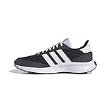 adidas Run 70s, Zapatillas de Running Hombre, Core Black Ftwr White Carbon, 42 EU