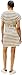 Tommy Hilfiger Damen Kleid Gold Button Jersey mit Gürtel, Mehrfarbig (Country Ivory/Dark Night Navy STP), S