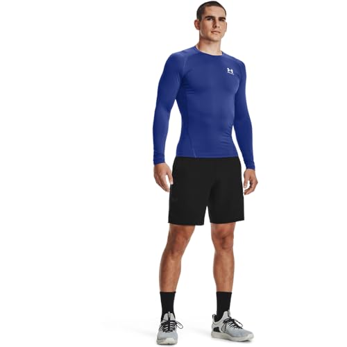 Under Armour Men's Ua Hg Armour Comp Ls Long-Sleeve Sports Top, Breathable Long-Sleeved Top for Men (Pack of 1)