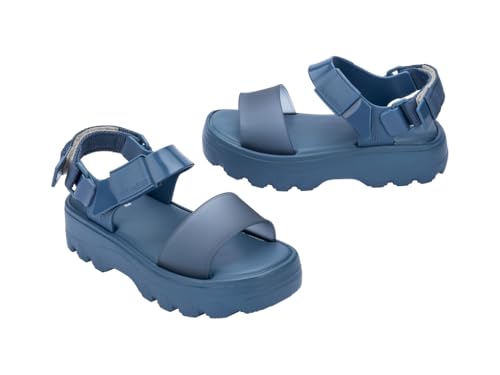 Image of mini melissa Kick Off Platform Sandals for Kids - Chunky Platform Jelly Sandals for Girls, Kids Summer Shoes, Girls Sandals
