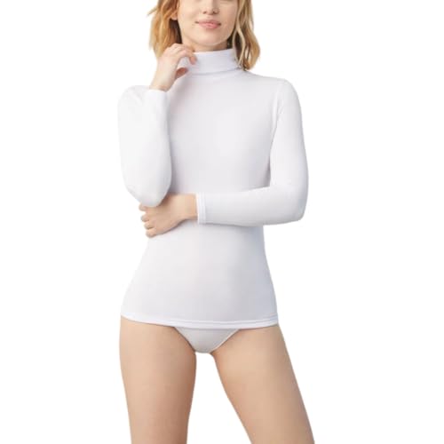 YSABEL MORA - Camiseta Térmica Cuello Alto Manga Larga para Invierno, Ropa Interior Aislante, Ideal para Actividades al Aire Libre, Confort y Calidez, Serie Premium