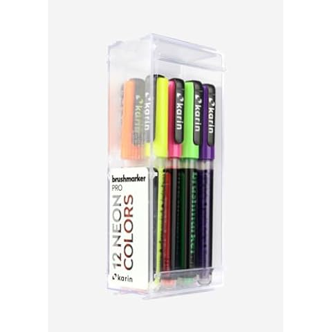 KARIN Brushmarker PRO Neon Colours Set Cover