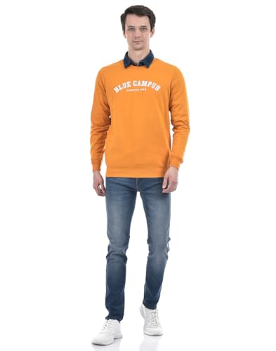 Image of Numero Uno Men's Olive Graphic Pullover Sweatshirt