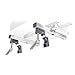 MAGMA Products, T10-680, Dual Extended Horizontal Round Rail Mount, 1