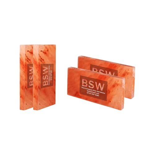 Bulk Himalayan Salt Tiles for Sauna Spa, 8 x 4