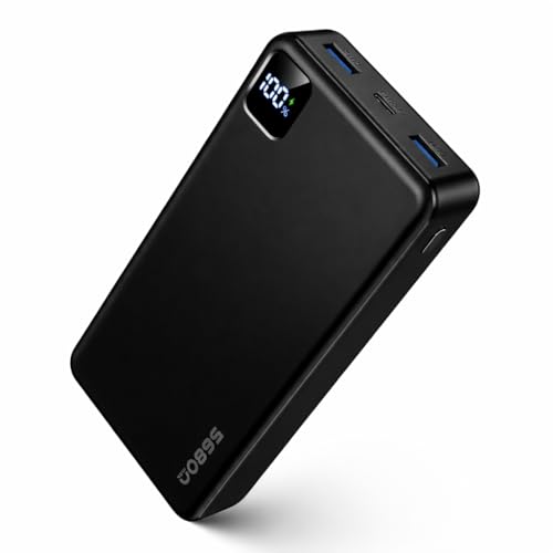 Portable Charger Power Bank, 56800mAh Portable Power Bank, PD 22.5 W Fast Charging Large Capacity Battery Pack for Travel Camping Essential Compatible with iPhone 17/16/15/14/13 Series, iPad-DarkBlack