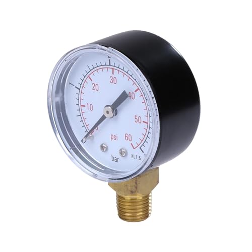 Manomètre hydraulique pour pompe à eau de natation et aquarium
