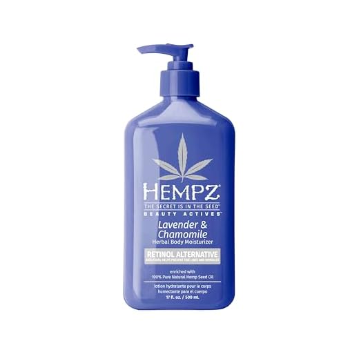Hempz Body Lotion - Lavender & Chamomile Herbal Limited Edition Daily Moisturizing Cream, Shea Butter, Aloe, Lavender Extract Body Moisturizer - Skin Care Products, Hemp Seed Oil - 17 Fl Oz…