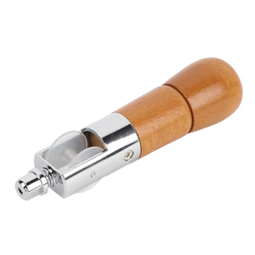 Máquina de Costura Furador Cera Couro Madeira Faia Lidar Com Mochilas Couro Curtido Vegetal Kit Alfa