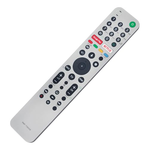 RMF-TX600E Stimme Ersetzt Fernbedienung -VINABTY-fit für Sony TV RMFTX600E Fernbedienung XG95 AG9 Serie KE-48A9 KD-65AG9 KD-55AG9 KD-55XG9505 KD-75XG9505 KD-65XG9505 KD-85XG9505