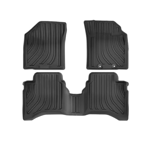 MCGFSDO 3Dカーフロアマット トランクマット スズキ フロンクス 2024年式対応 フットパッド保護(RHD 3pcs)