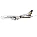 ZEZEFUFU (Unassembled Kit) 1/120 Scale Paper A380 Singapore Airlines Model Handmade DIY Paper Model for Collection Gift